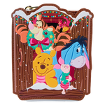 Winnie The Pooh &amp; Friends Christmas Greetings Zip Around Wallet