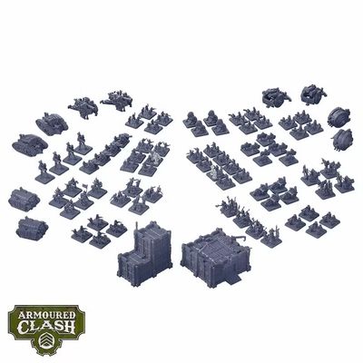 Armoured Clash: The Battle for Singapore - 2 player introductory set ~