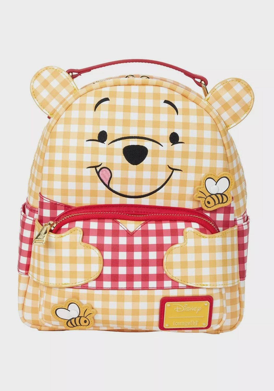 Winnie the Pooh Gingham Mini Backpack