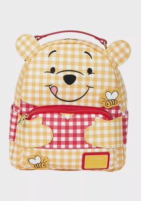 Winnie the Pooh Gingham Mini Backpack