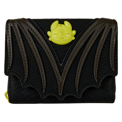 How to Train Your Dragon Night Fury Trifold Wallet