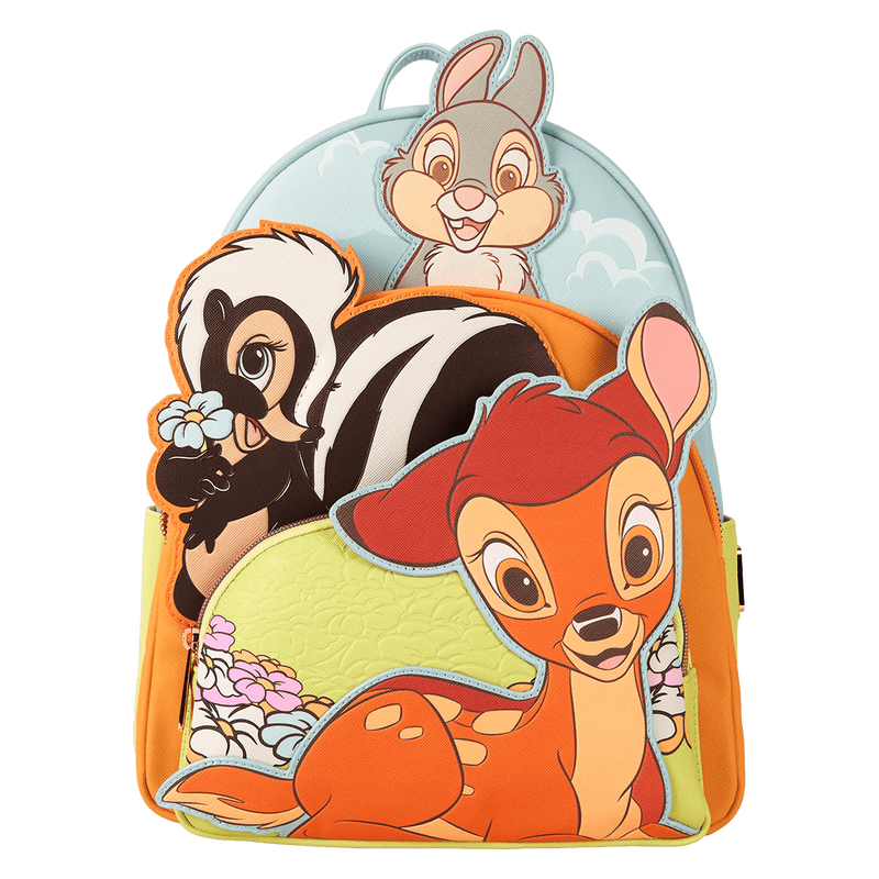 LF DISNEY BAMBI TRIPLE POCKET BACKPACK