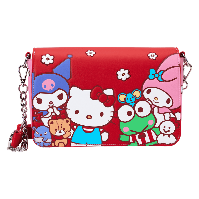 LF SANRIO HELLO KITTY &amp; FRIENDS COLOR BLOCK CROSSB