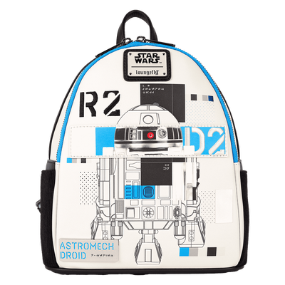 LF STAR WARS POWER OF THE FORCE R2-D2 ASTROMECH DROID MINI BACKPACK