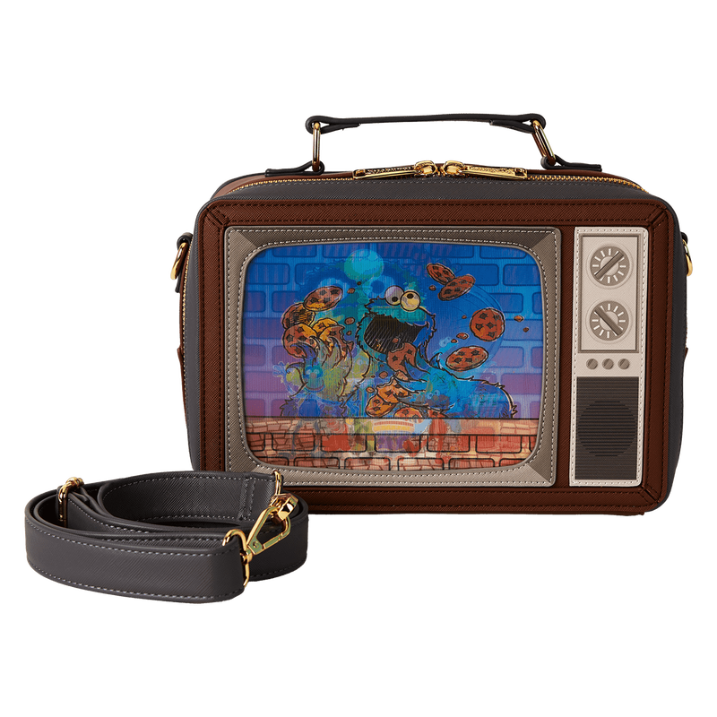 Sesame Street Lenticular Retro TV Crossbody