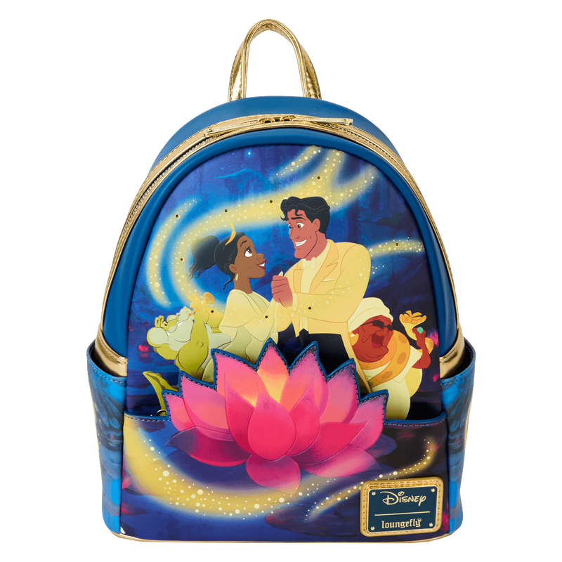 The Princess And The Frog 15th Anniversary Tiana &amp; Prince Naveen Glow Mini Backpack