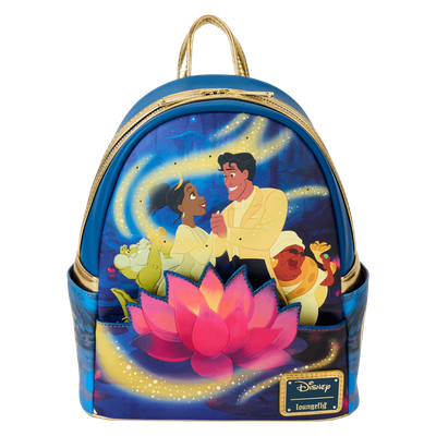The Princess And The Frog 15th Anniversary Tiana &amp; Prince Naveen Glow Mini Backpack