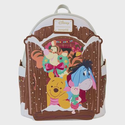 Winnie The Pooh &amp; Friends Christmas Greetings Light Up Mini Backpack