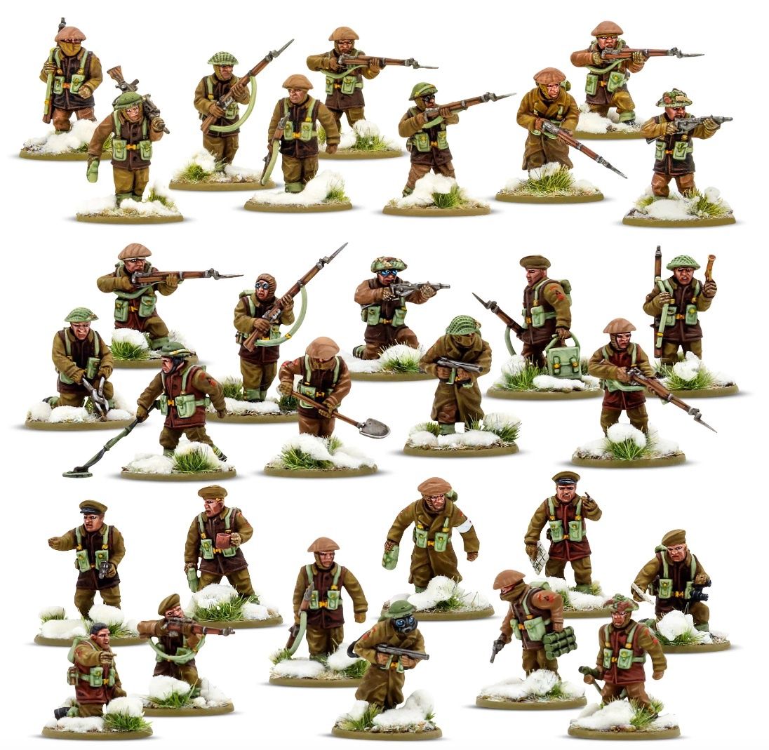 British &amp; Canadian Infantry (Winter) Platoon