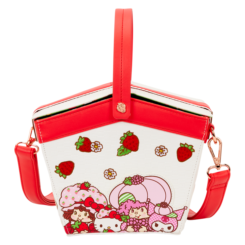 SANRIO AND STRAWBERRY SHORTCAKE FIGURAL CROSSBO