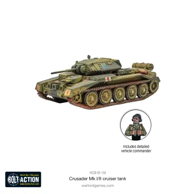 Bolt Action British Crusader Tank