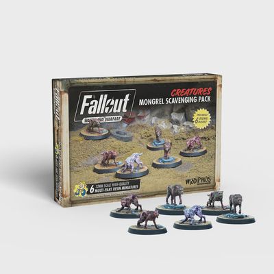 Fallout Creatures Mongrel Scavenging Pack