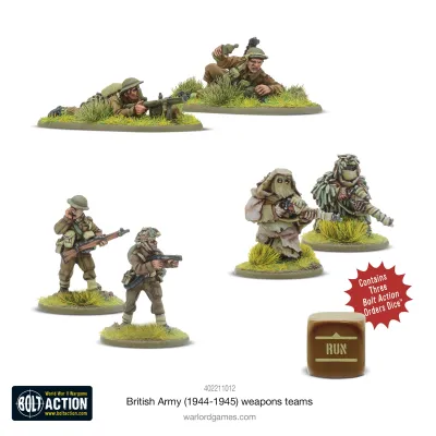 Bolt Action: British Army (1944-45) Weapons Team