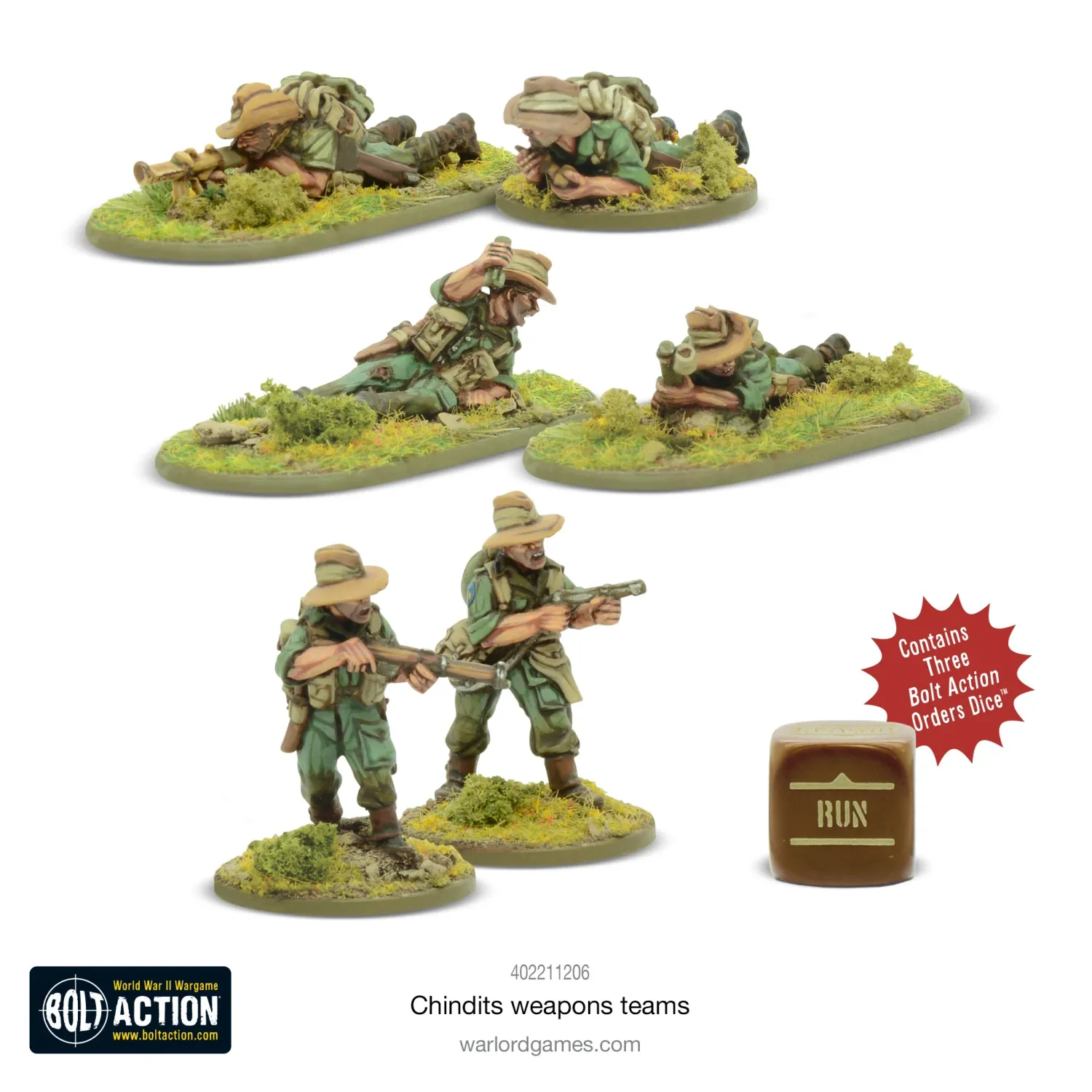 Bolt Action: Chindit Weapons Team
