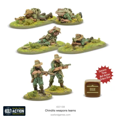 Bolt Action: Chindit Weapons Team