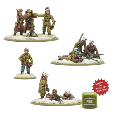 Bolt Action US Airborne (Winter) Heavy Weapons Platoon