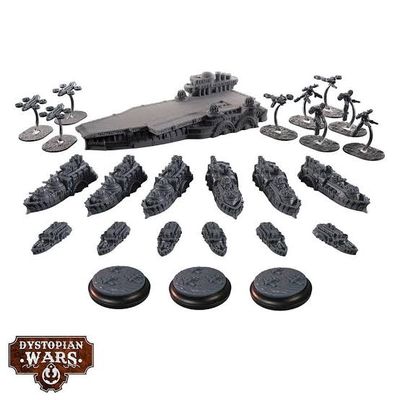 Dystopian Wars: Enterprise Battlefleet Set