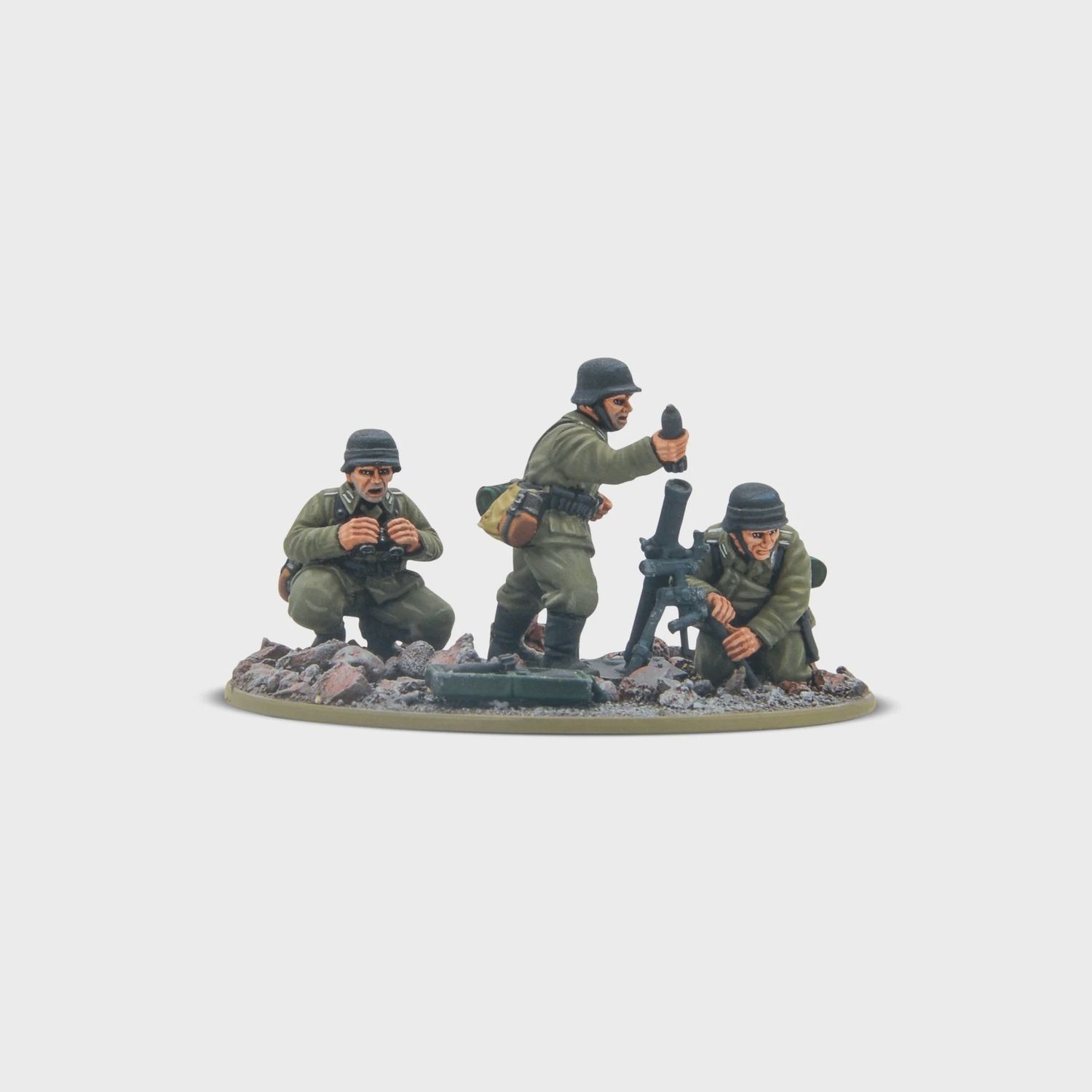 Bolt Action: German Veterans Infantry Medium Mortar Team