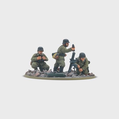 Bolt Action: German Veterans Infantry Medium Mortar Team