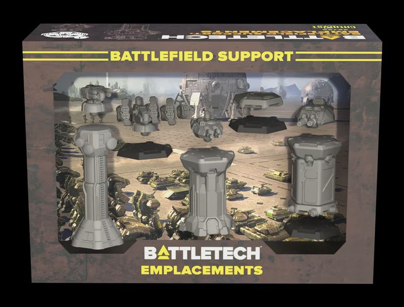 BattleTech: Miniature ForcePack - Battlefield Support Emplacements