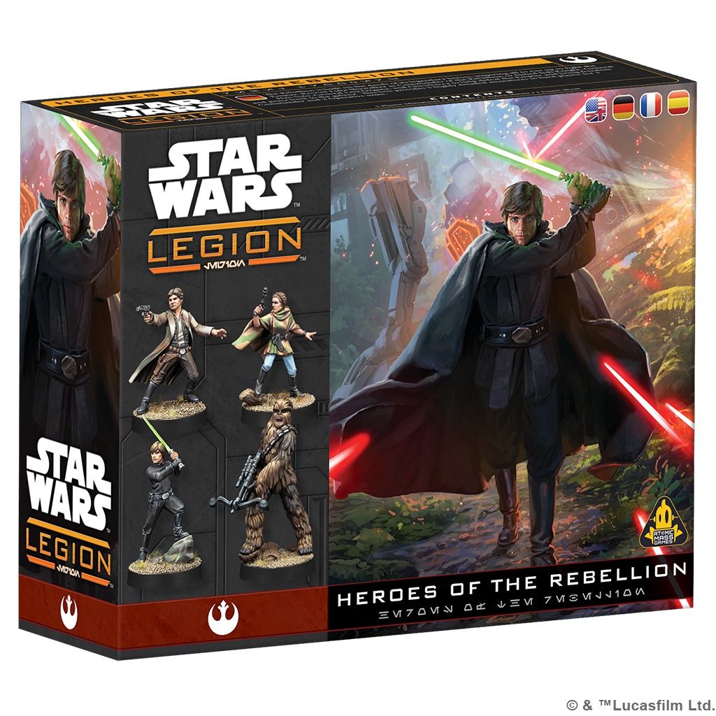Star Wars Legion- Heroes of the Rebellion Character Pack