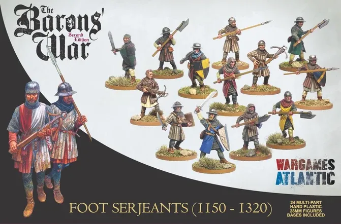 The Age of Chivalry: Barons' War 2E - Foot Serjeants (1150-1320)