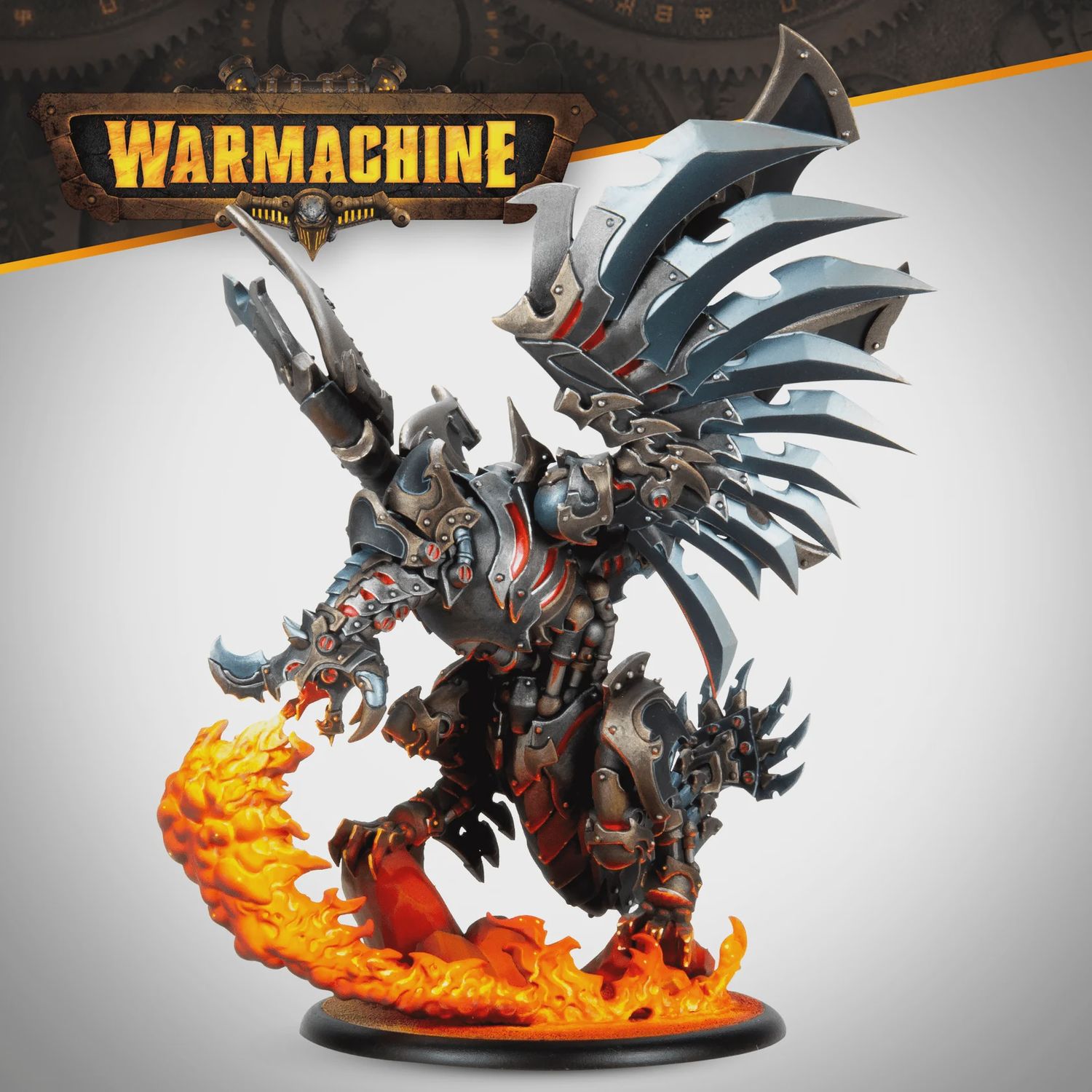 Warmachine: Azdharak, Herald of Immolation (Orgoth Super Heavy Warjack)