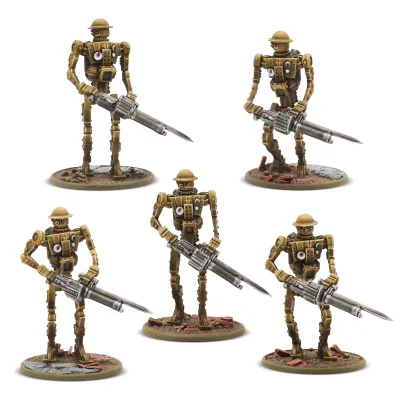 K47 MK I Automated Infantry Squad with MMGs