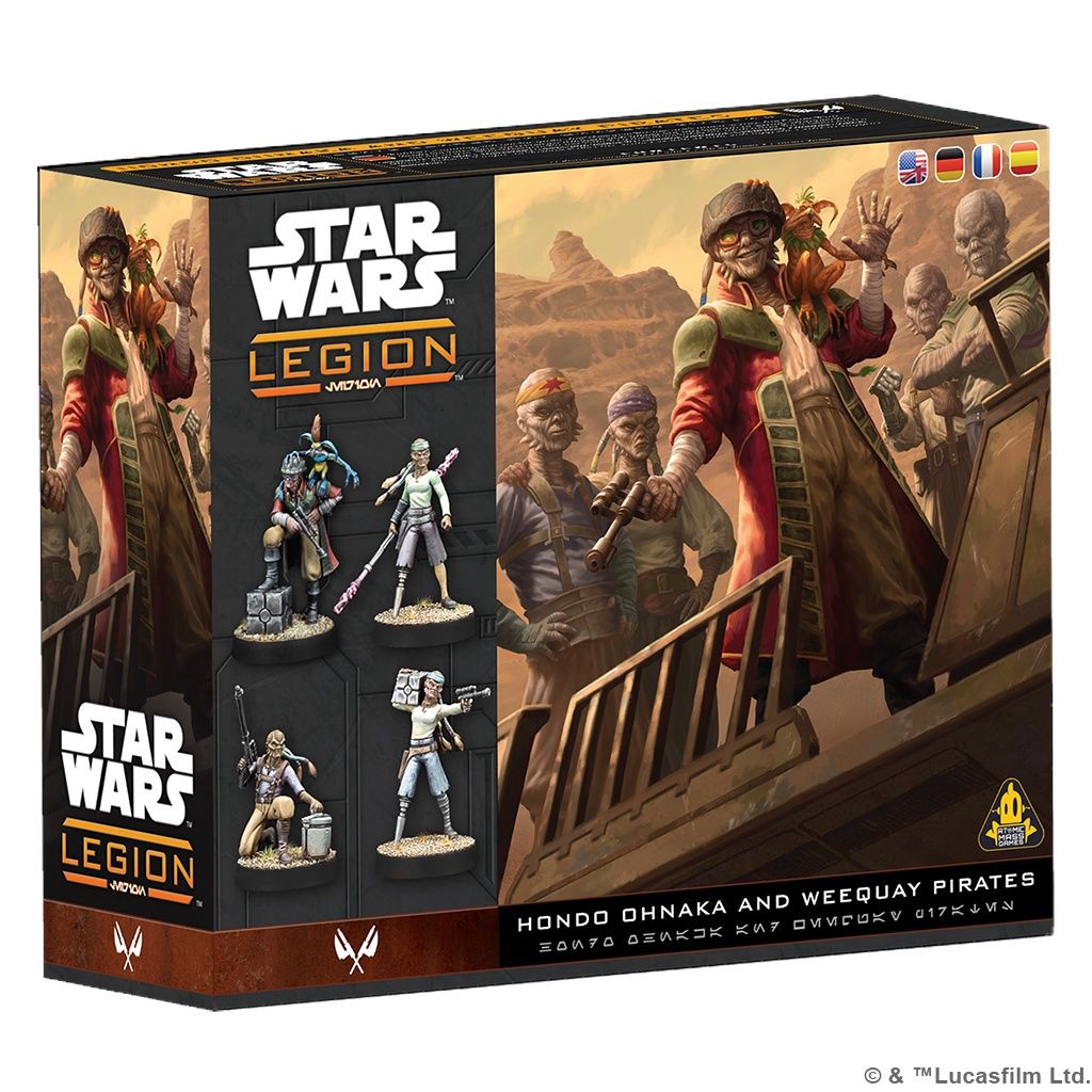Star Wars: Legion – Hondo Ohnaka &amp; Weequay Pirates