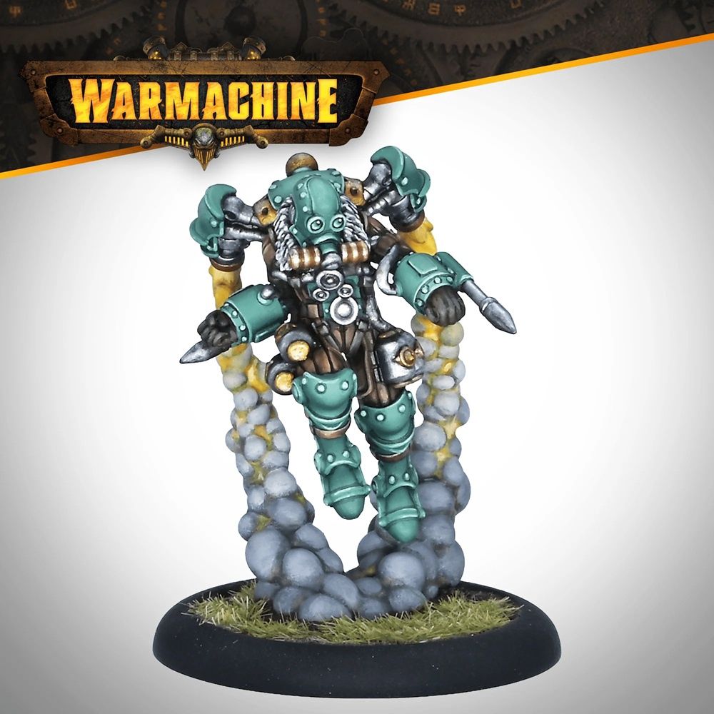 Warmachine: Crucible Guard Rocketman Stinger