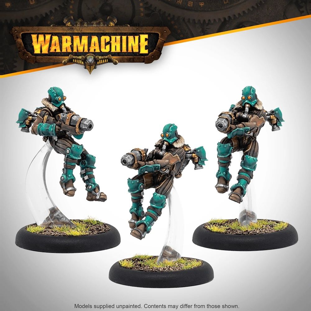 Warmachine: Crucible Guard Rocketmen Gunners
