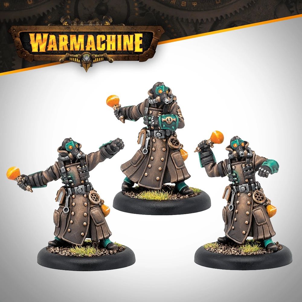 Warmachine: Crucible Guard Combat Alchemists
