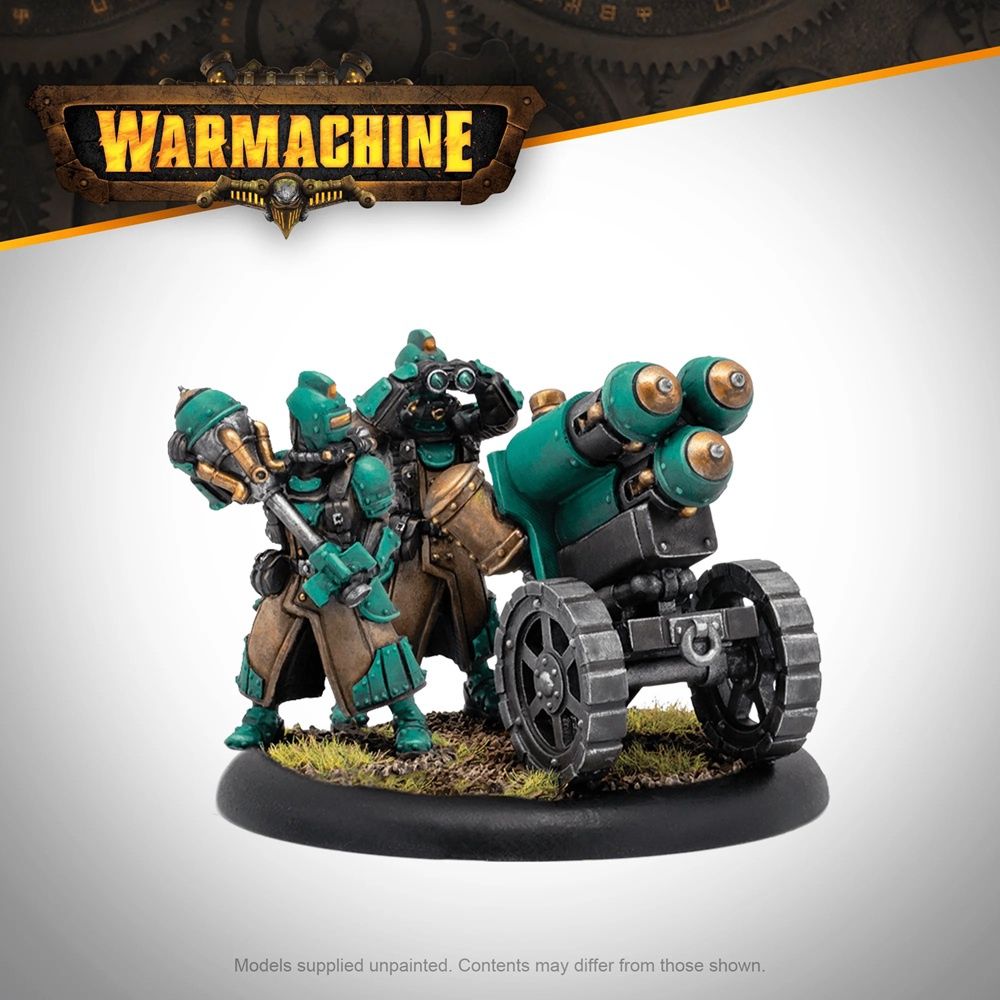 Warmachine: Crucible Guard Dragon's Breath Rocket