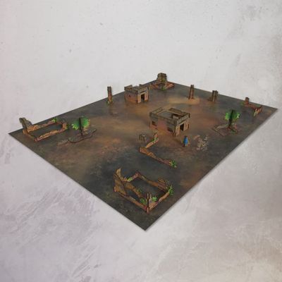 Grimdark Future: Terrain &amp; Mat Set