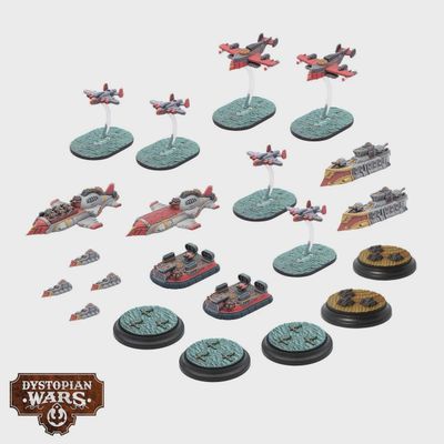 Dystopian Wars: Dominion Support Squadrons