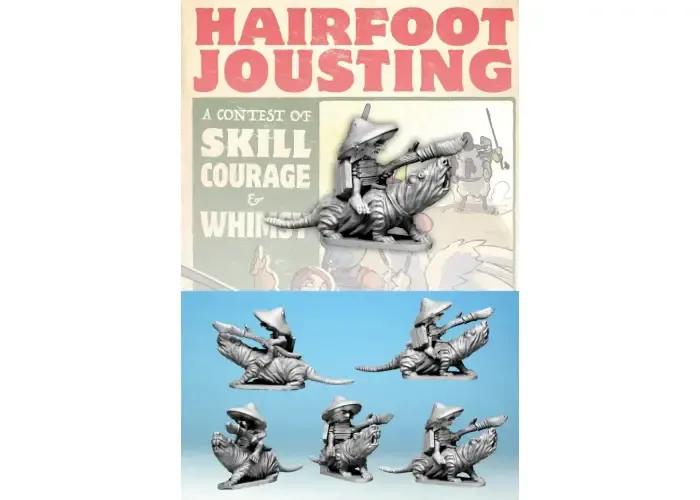 Wartnose Jouster Riding a Molerat