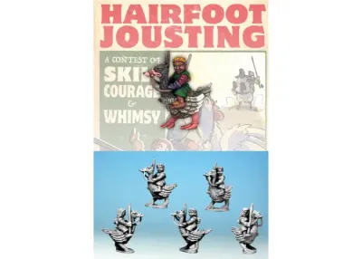 Hairfoot Jouster riding a Goose