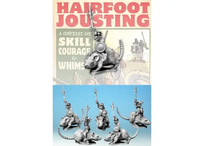 Wartnose Jouster Riding a Rat