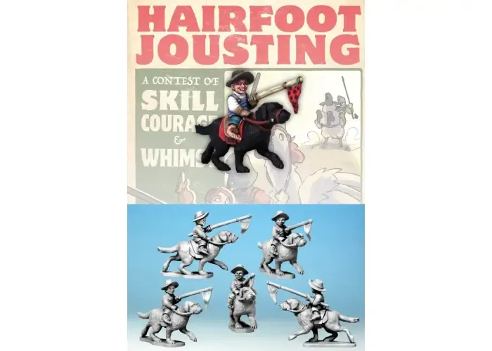 Hairfoot Jouster riding a Dog