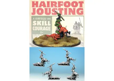 Wartnose Jouster Riding a Centipede