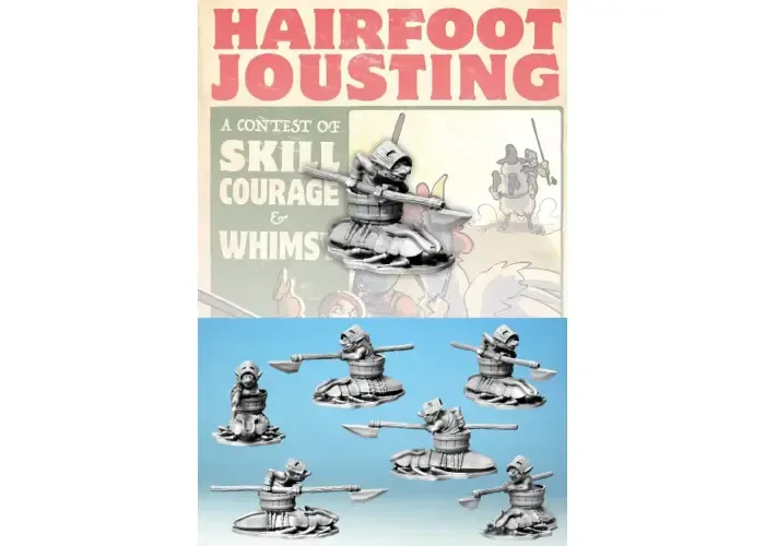 Wartnose Jouster Riding a Roach