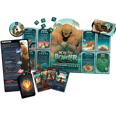 Dice Throne Hero Pack- Mystic Brawler