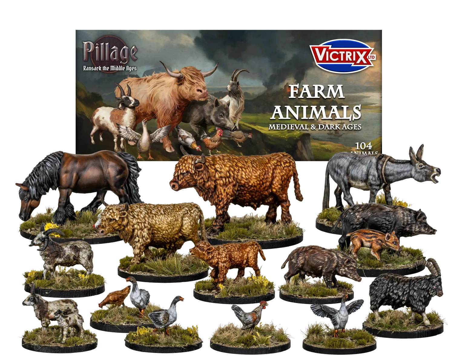 Pillage: Medieval Farm Animals
