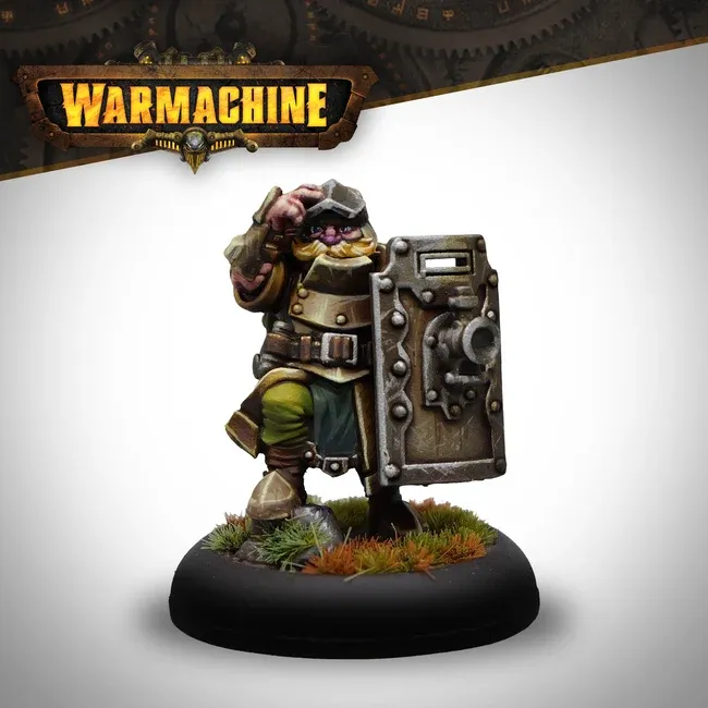 Warmachine: Captain Barl "Demolisher" Dunax (Mercenary)