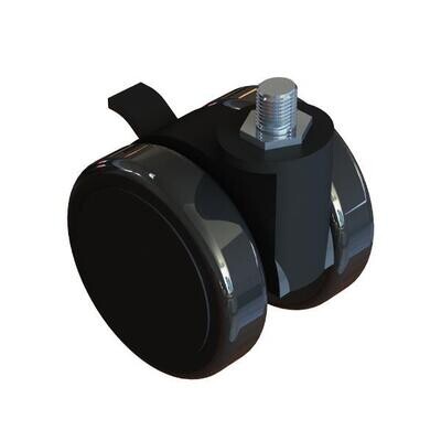 NEXT LEVEL RACING RUOTE PER POSTAZIONE DI GUIDA LOCKABLE CASTOR WHEEL