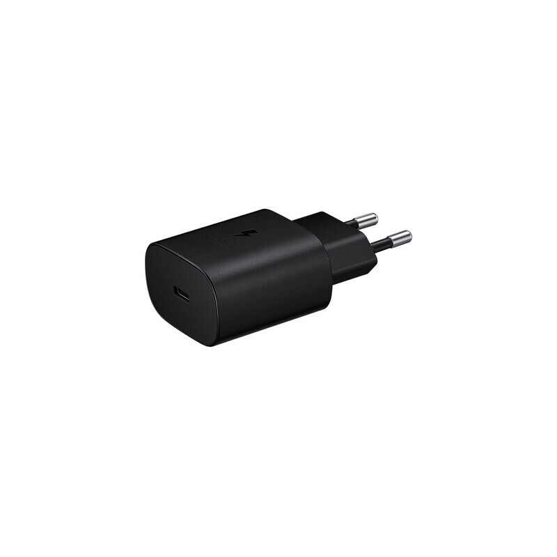 SAMSUNG RETAIL CHARGER 25W PD ADAPTOR USB-C BLACK