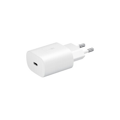 SAMSUNG RETAIL CHARGER 25W PD ADAPTOR USB-C WHITE
