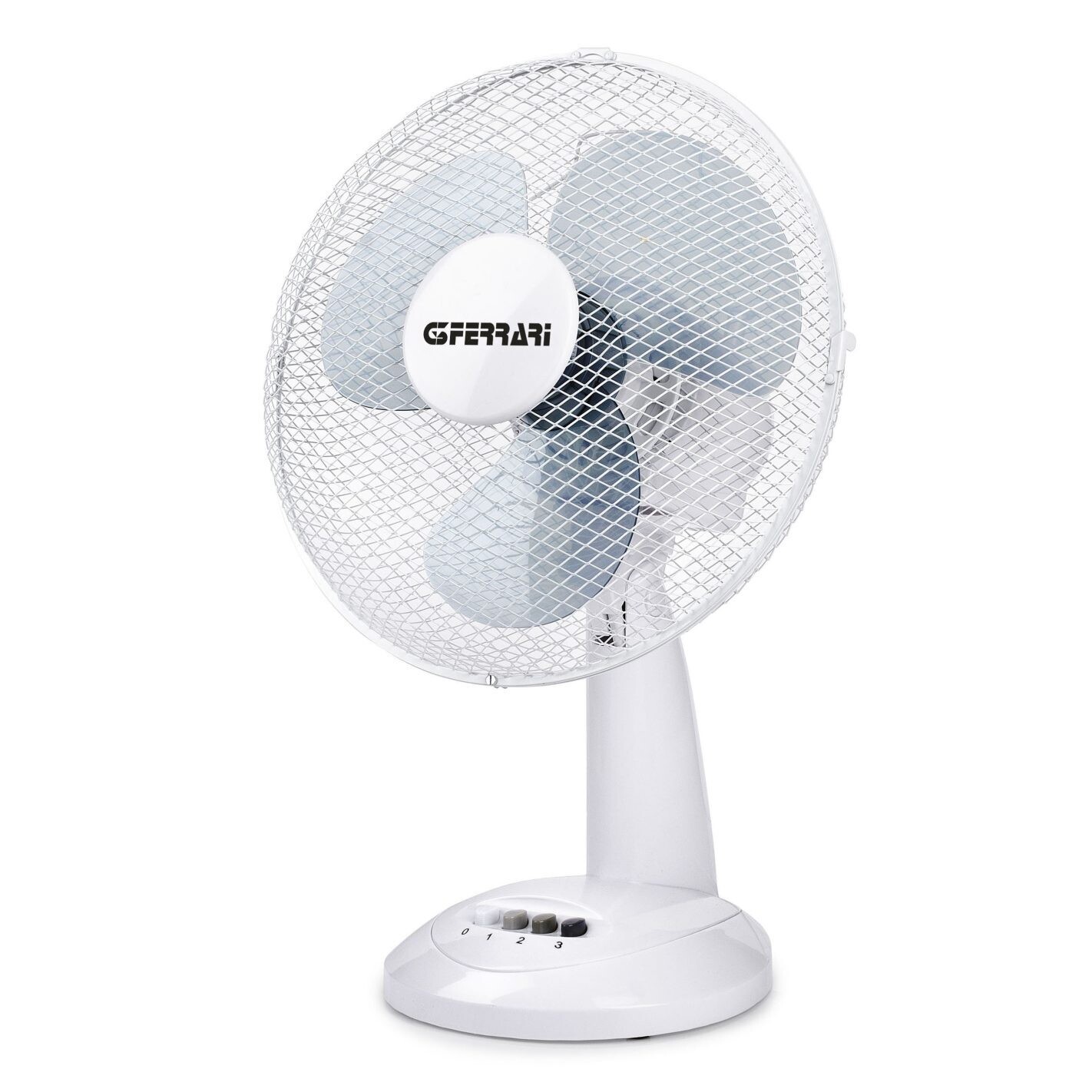 GFERRARI VENTILATORE DA TAVOLO OSTRO 35W 30CM BIANCO