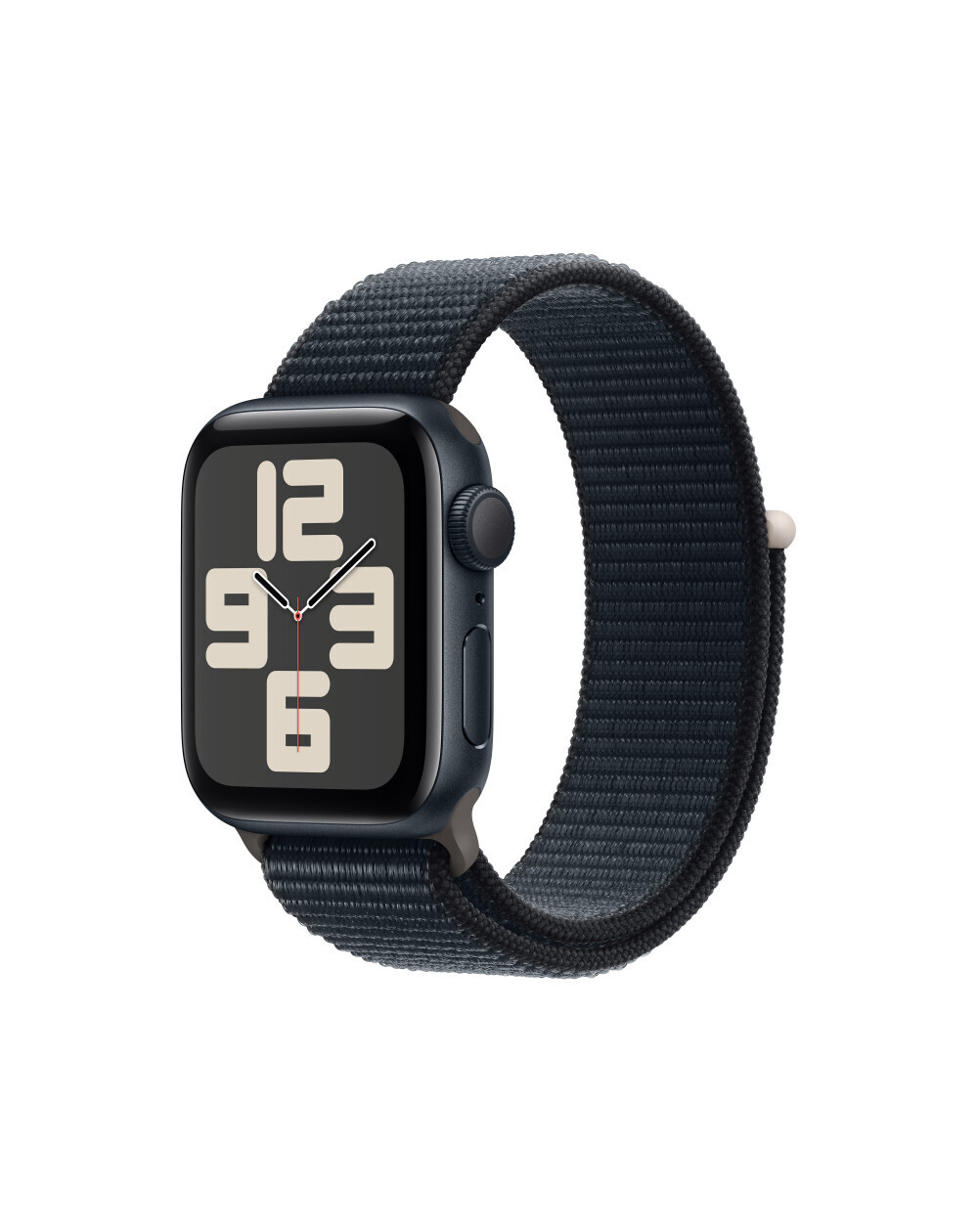 Apple Watch SE GPS 40mm Cassa in alluminio mezzanotte - Mezzanotte sport loop