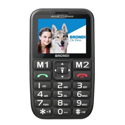 BRONDI AMICO STILOSO SENIOR PHONE BLACK